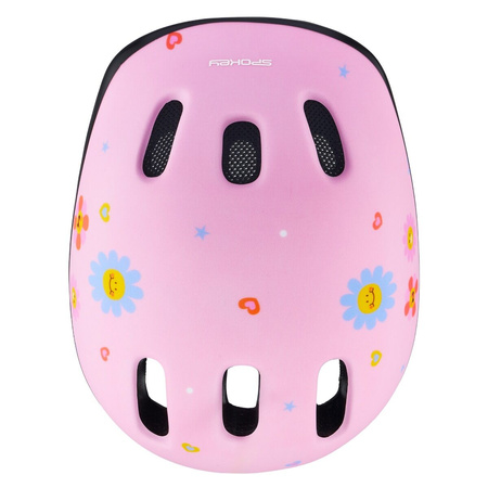 Kask Rowerowy Regulowany Na Rolki Hulajnogę Dziecięcy Ochronny Wentylowany