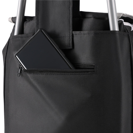 Wózek Na Zakupy Torba Zakupowa 40 L Składany Na Kółkach Schodowy Termiczny