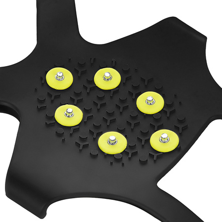 Czarne Nakładki Antypoślizgowa Na Buty NILS