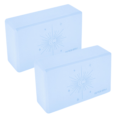 Kostka Do Jogi Blok Klocek Piankowy Do Rozciągania Ćwiczeń Pilates 2 szt.