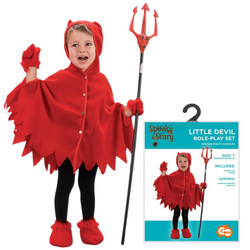 Kostium Dla Dziecka Diabełek Przebranie Na Halloween Karnawał 92-104 cm