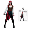 Strój Piratka Kostium Damski Przebranie Na Halloween Karnawał Uniwersalny