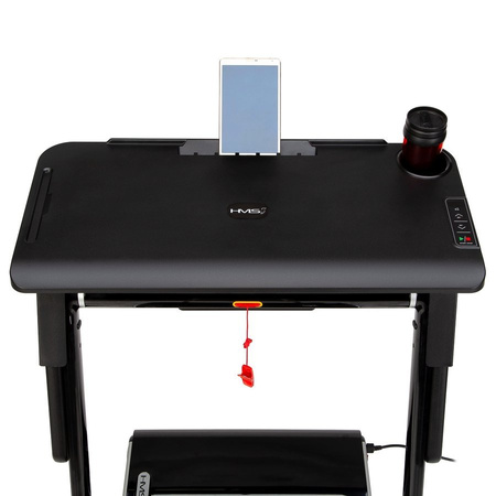 HMS Bieżnia Elektryczna Treningowa Składana Domowa 12 km/h Ze Stolikiem