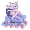 Rolki Regulowane Łyżworolki Rekreacyjne Dziecięce Fioletowe Nils Extreme