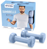 Zestaw Hantle Winylowe Ciężarki Do Ćwiczeń Fitness Treningu 2x1,5 kg SPOKEY