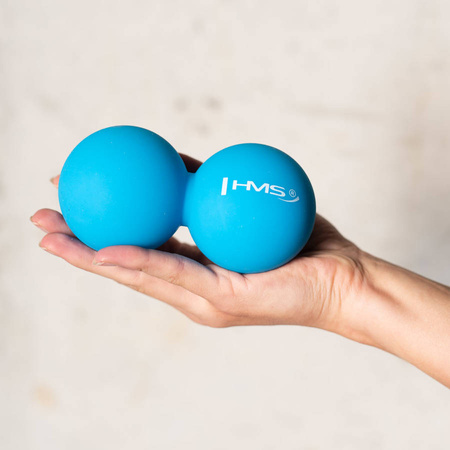 HMS Piłka Podwójna Roller Do Masażu Lacrosse Crossfit