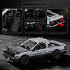 Klocki Konstrukcyjne Samochód Wyścigowy Auto Sportowe Z Napędem Pull-back 790 Elementów MOULD KING