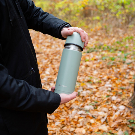 Duży Kubek Termiczny Termos Turystyczny Do Kawy 1000 ml METEOR