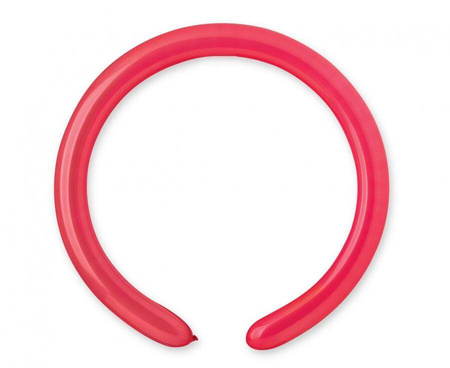 GEMAR Balony Animatorskie Rurki Włoskie Do Modelowania Czerwone 100 szt.