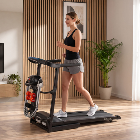 Bieżnia Elektryczna Treningowa Domowa Z Masażerem ONE FITNESS