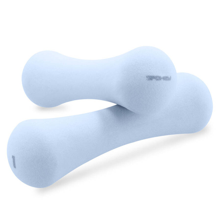 Zestaw Hantli Ciężarków Neoprenowych Do Ćwiczeń Fitness Treningu 2x1 kg