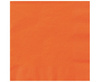 Serwetki Papierowe Pomarańczowe Ozdobne Na Przyjęcie UNIQUE 25x25 cm 20 szt