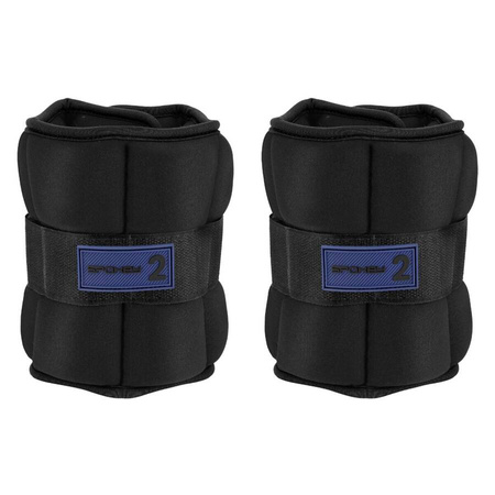 Obciążenia Ciężarki Na Kostki Nadgarstki Do Ćwiczeń Fitness 2x2 kg SPOKEY
