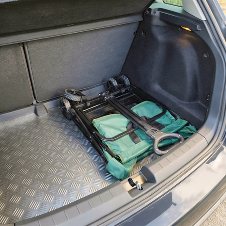 Wózek Turystyczny Plażowy Transportowy Kempingowy Składany Z Uchwytem 70 L