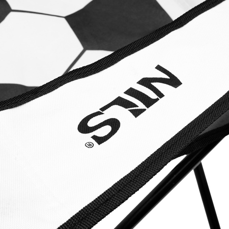 Krzesło Turystyczne Składane Kempingowe Plażowe Ogrodowe + Pokrowiec NILS