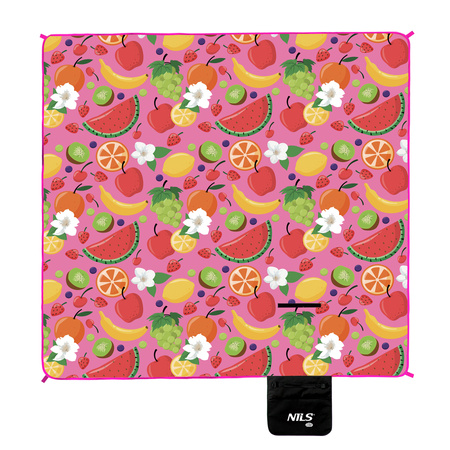 Koc Piknikowy Plażowy Wodoodporny Turystyczny Mata Z Izolacją 200x200 cm