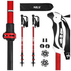 Kije Trekkingowe Kijki Nordic Walking Składane Do Chodzenia Po Górach NILS