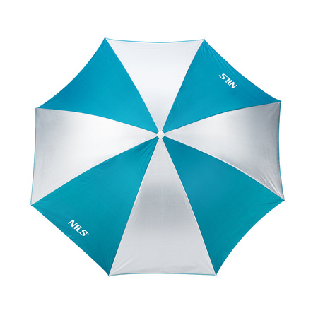 Parasol Plażowy Ogrodowy Składany Filtr UV + Uchwyt Hak NILS