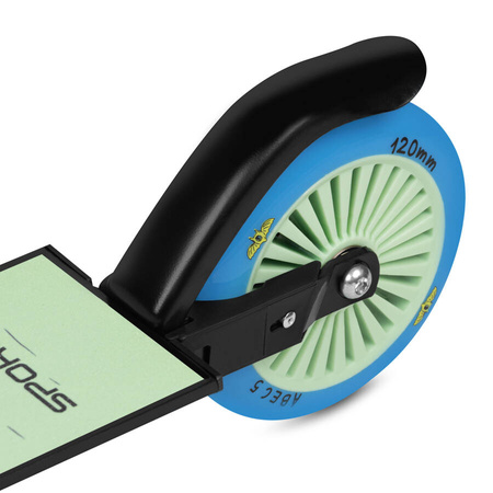 Hulajnoga Dla Dzieci Składana Miejska Dwukołowa Z Hamulcem Kółka 125 mm