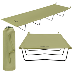 Łóżko Składane Polowe Turystyczne Leżak Leżanka Do 150 kg Przenośne NILS