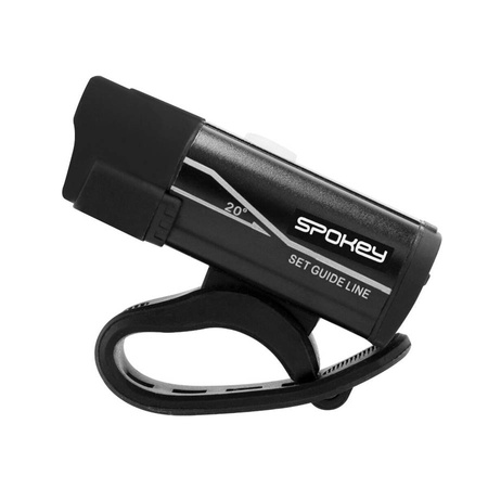 SPOKEY Zestaw Rowerowy Lampka Przednia + Tylnie Światło