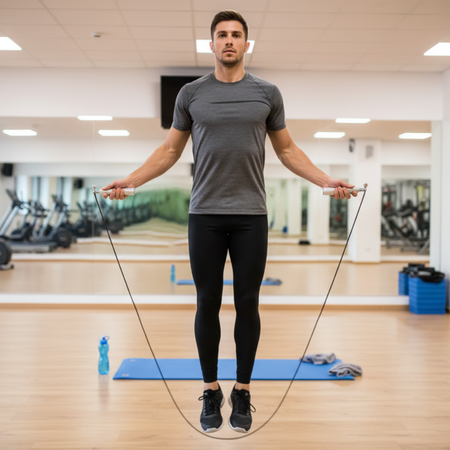 HMS Skakanka Szybka Bokserska Crossfit Z Łożyskami