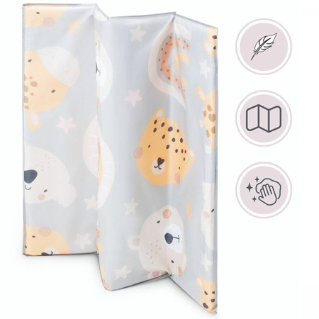 Kojec Składany Łóżeczko Turystyczne Teddy Bear Dla Dzieci + Materac