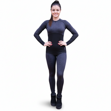 MERKAN Bielizna Odzież Termiczna Termoaktywna Damska Komplet