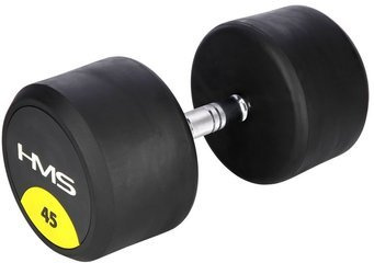 HMS Hantla Ciężarek Gumowany Chromowany 45 kg