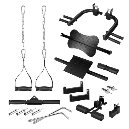 HMS Wielofunkcyjny Atlas Suwnica Smitha Z Wyposażeniem Do Ćwiczeń Siłowych