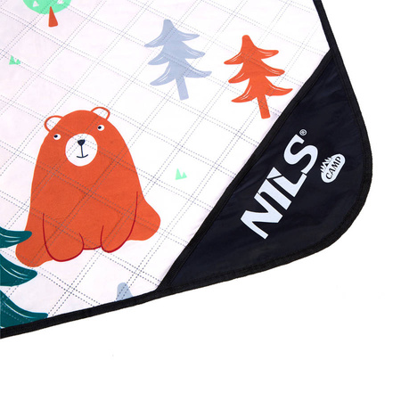 Koc Piknikowy Plażowy Wodoodporny Turystyczny Mata Z Izolacją 195x200 cm