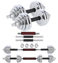 Sztangielki Hantle Treningowe Regulowane Do Ćwiczeń HMS Zestaw 2x15 kg