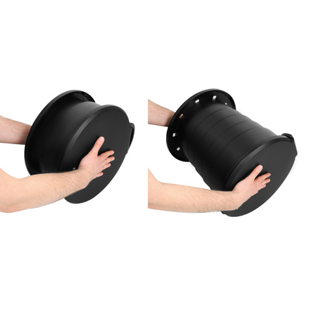 Toaleta Turystyczna Przenośna Składana Kempingowa Mobilne WC 10L Na Działkę