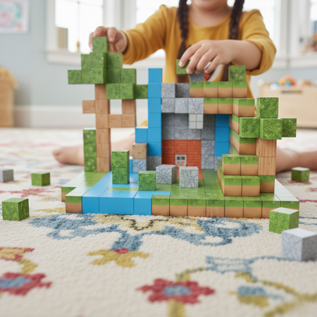 Klocki Magnetyczne Konstrukcyjne Zestaw 275 Elementów Edukacyjne Dla Dzieci