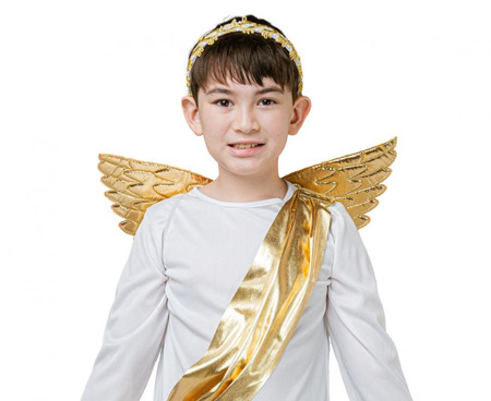 Strój Kostium Przebranie Aniołka Anielski Strażnik Na Jasełka GODAN