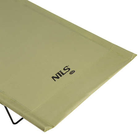 Łóżko Składane Polowe Turystyczne Leżak Leżanka Do 150 kg Przenośne NILS