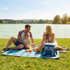 Koc Piknikowy Plażowy Wodoodporny Turystyczny Mata Z Izolacją 250x200 cm