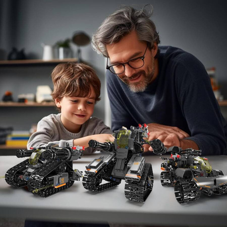 Mould King Klocki Konstrukcyjne Militarny Robot 3w1 588 Elemetów