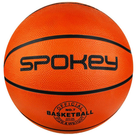 SPOKEY Piłka Koszowa Do Koszykówki Treningowa Rozmiar 7 + Pompka