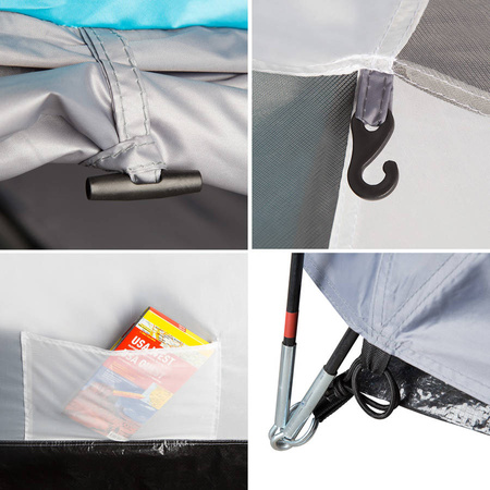 NILS Namiot Turystyczny 3 Osobowy Wodoodporny