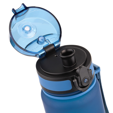 Butelka Sportowa Bidon Na Wodę Z Miarką Tritanowa Z Ustnikiem 350 ml METEOR