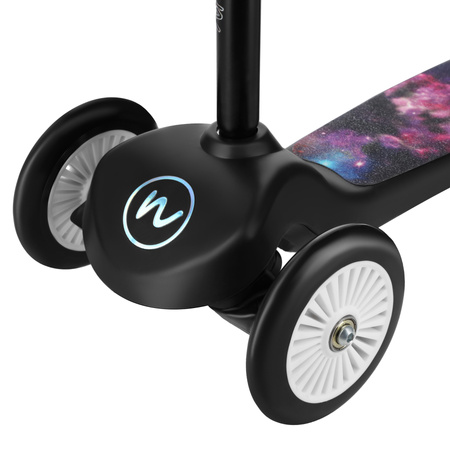 Hulajnoga Trójkołowa Dla Dzieci Balansowa Czarna Lekka Do 50 kg Nils Fun