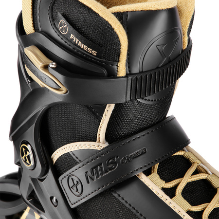 Rolki Rekreacyjne Łyżworolki Kauczukowe Kółka Dla Dorosłych Nils Extreme