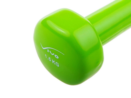VIVO Hantla Hantelka Ciężarek Winylowy 1,5 kg