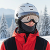 Kask Narciarski Z Szybą Snowboardowy Z Regulacją METEOR