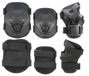 Ochraniacze Rowerowe Zestaw 6 szt. Dla Dzieci Na Rolki Deskorolkę Hulajnogę