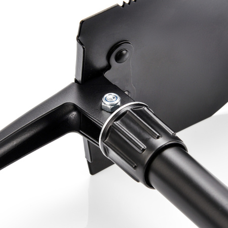 METEOR Ergonomiczna Składana Saperka Turystyczna 3w1 Łopata Piła Motyka 46 cm