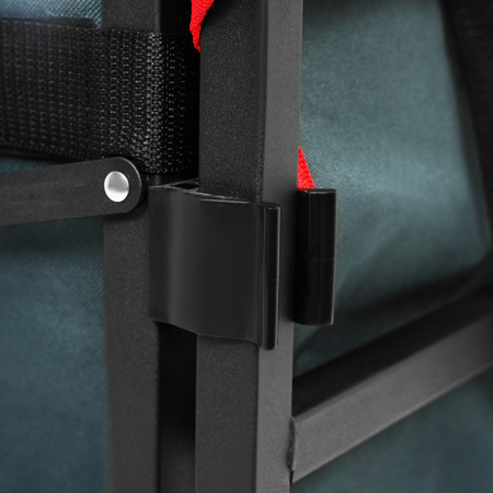 NILS Wózek Turystyczny Plażowy Transportowy Kempingowy Składany Z Uchwytem