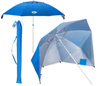 2w1 Parasol Parawan Plażowy Ogrodowy Składany Filtr UV + Uchwyt NILS CAMP
