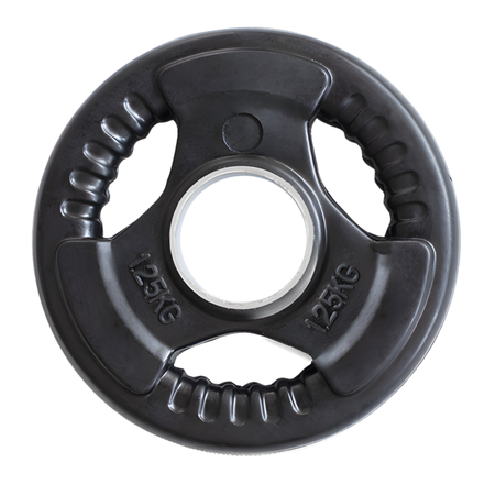 Talerz Olimpijski Ogumowany Żeliwny Obciążenie Na Gryf Sztangę HMS 1,25 kg